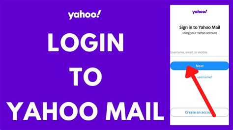 yahoo sign in email